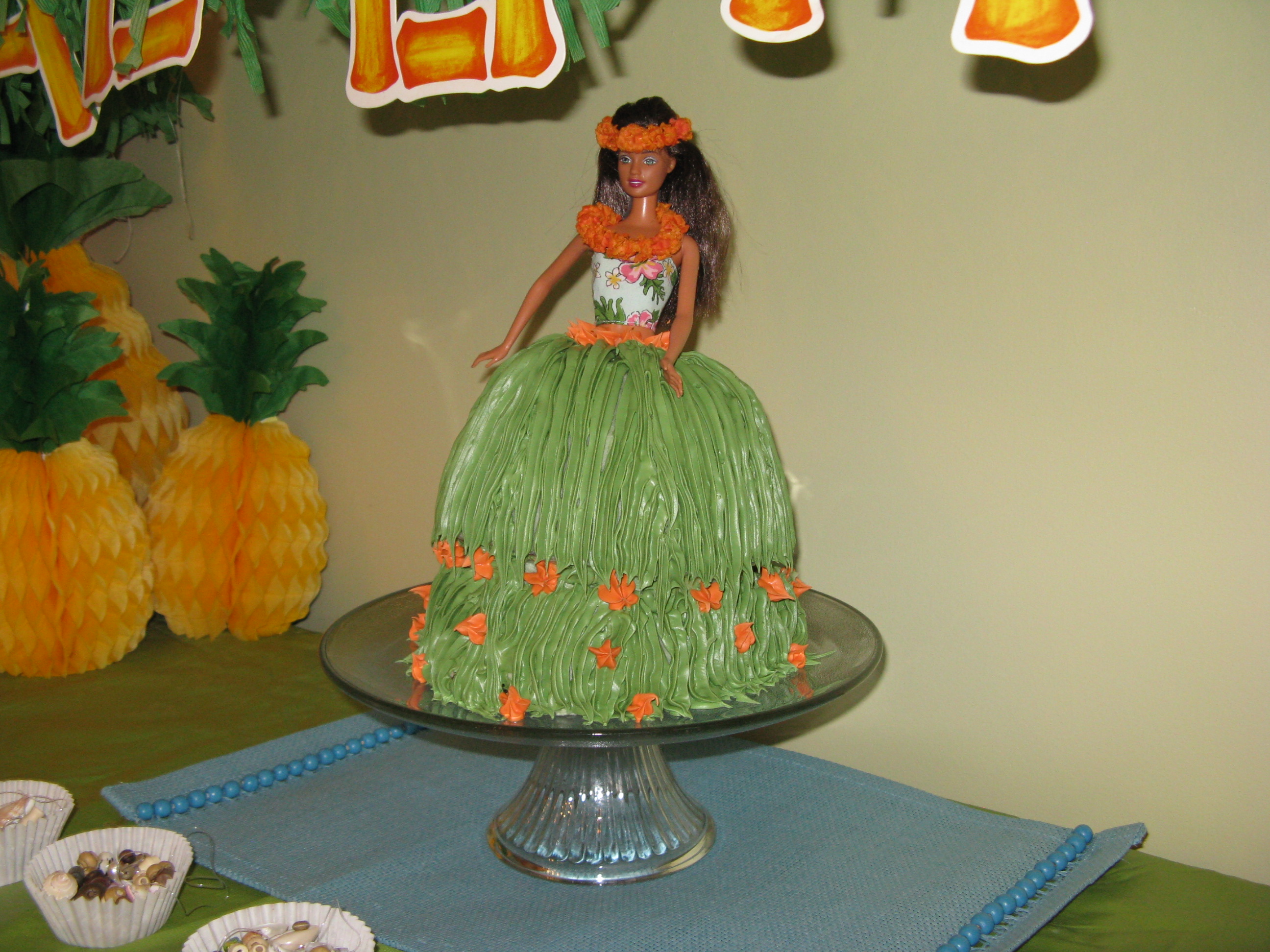 Hula Girl Cake