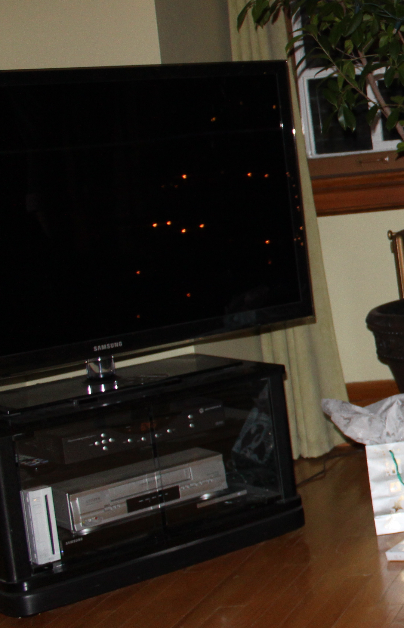 This is a shot of our old TV cabinet, before the upcycle.