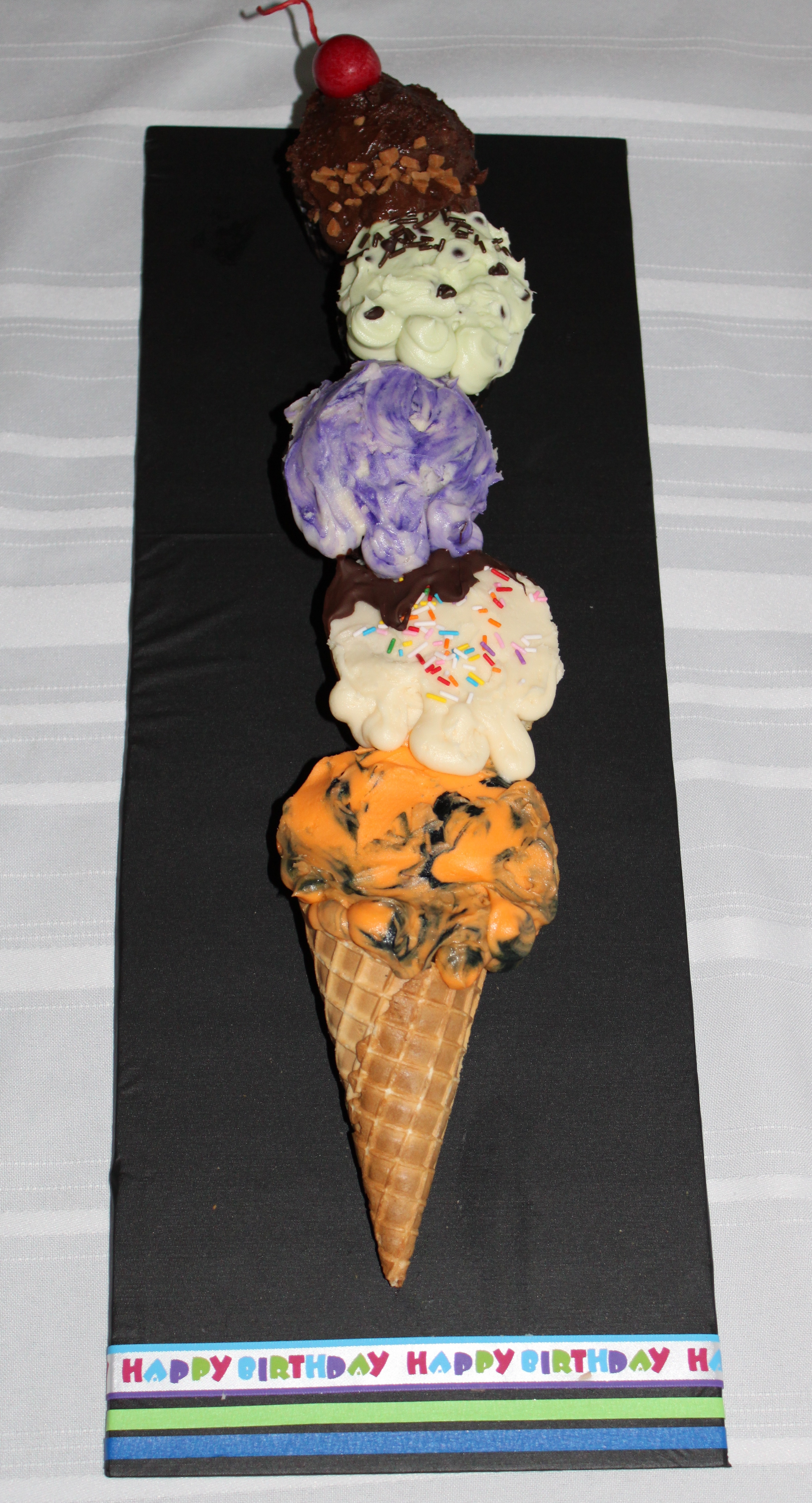 ice cream cone cupcakes