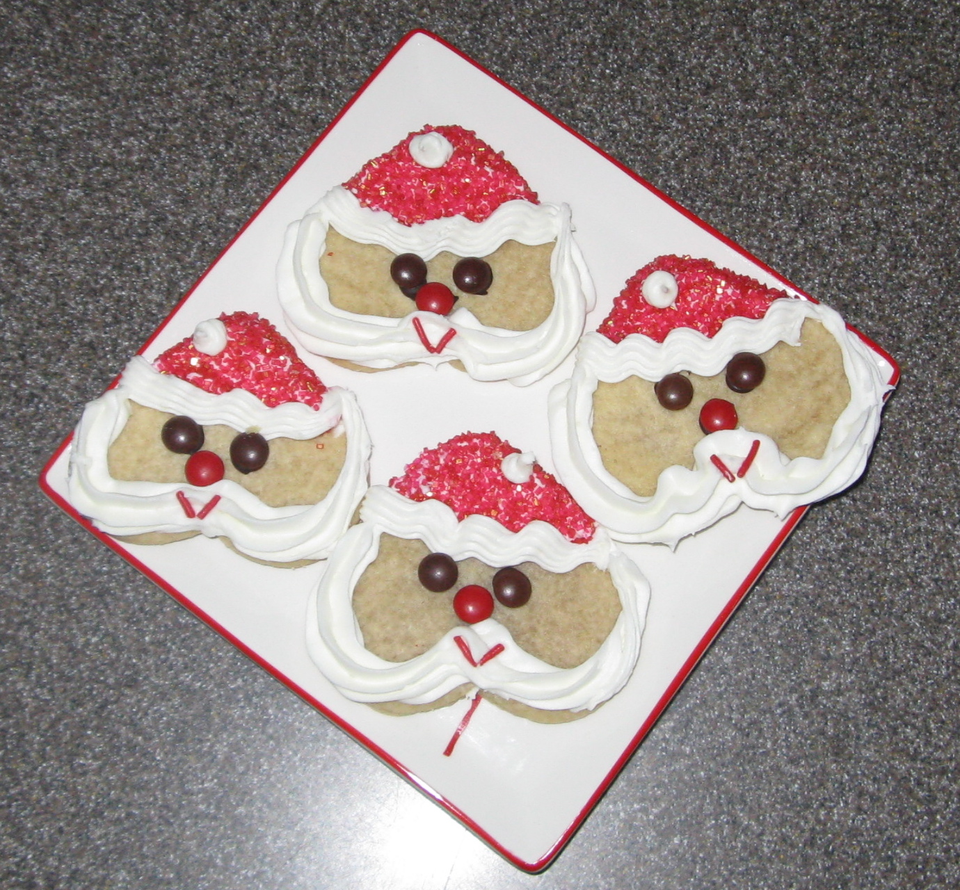 Santa Cookies