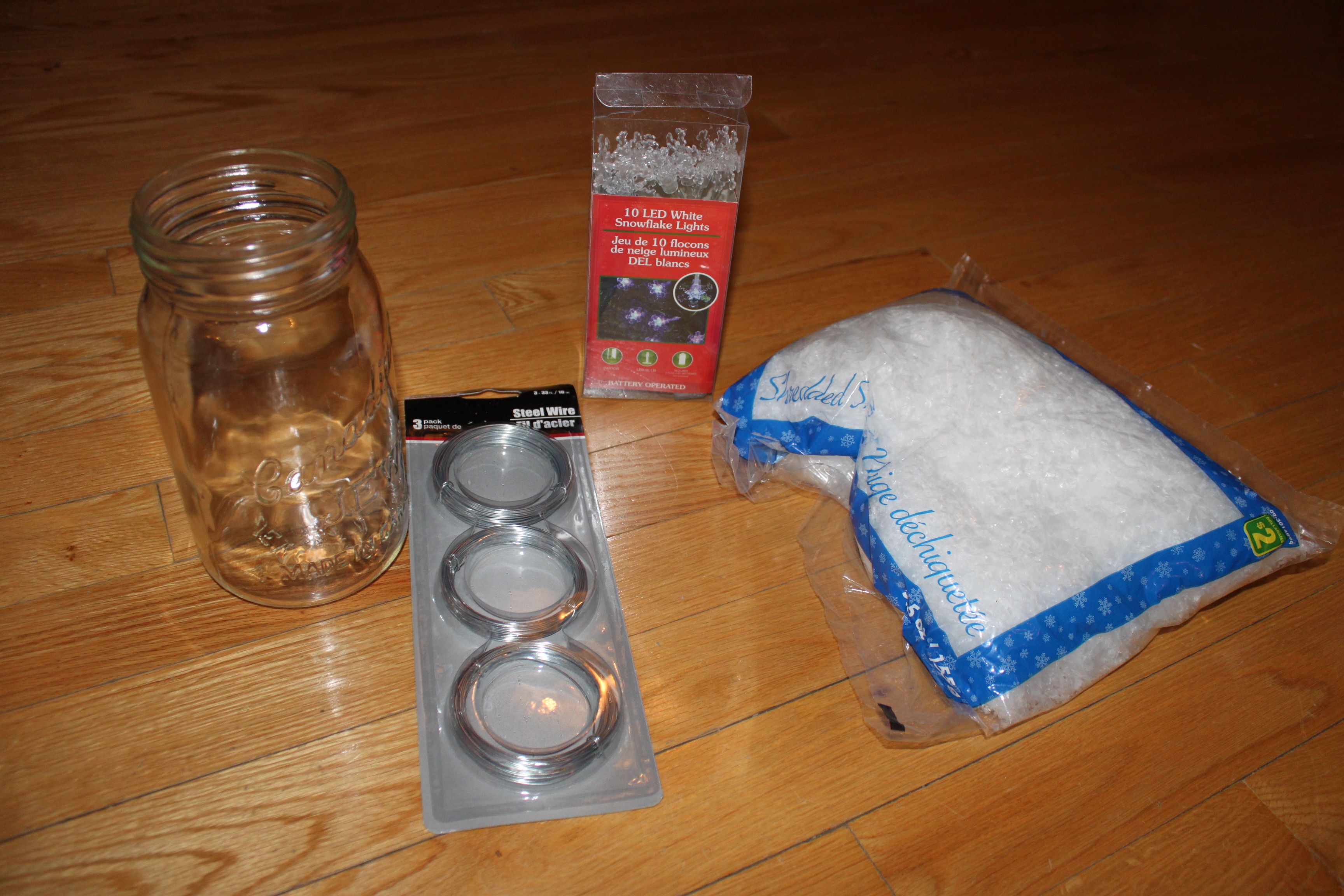 mason jar project supplies