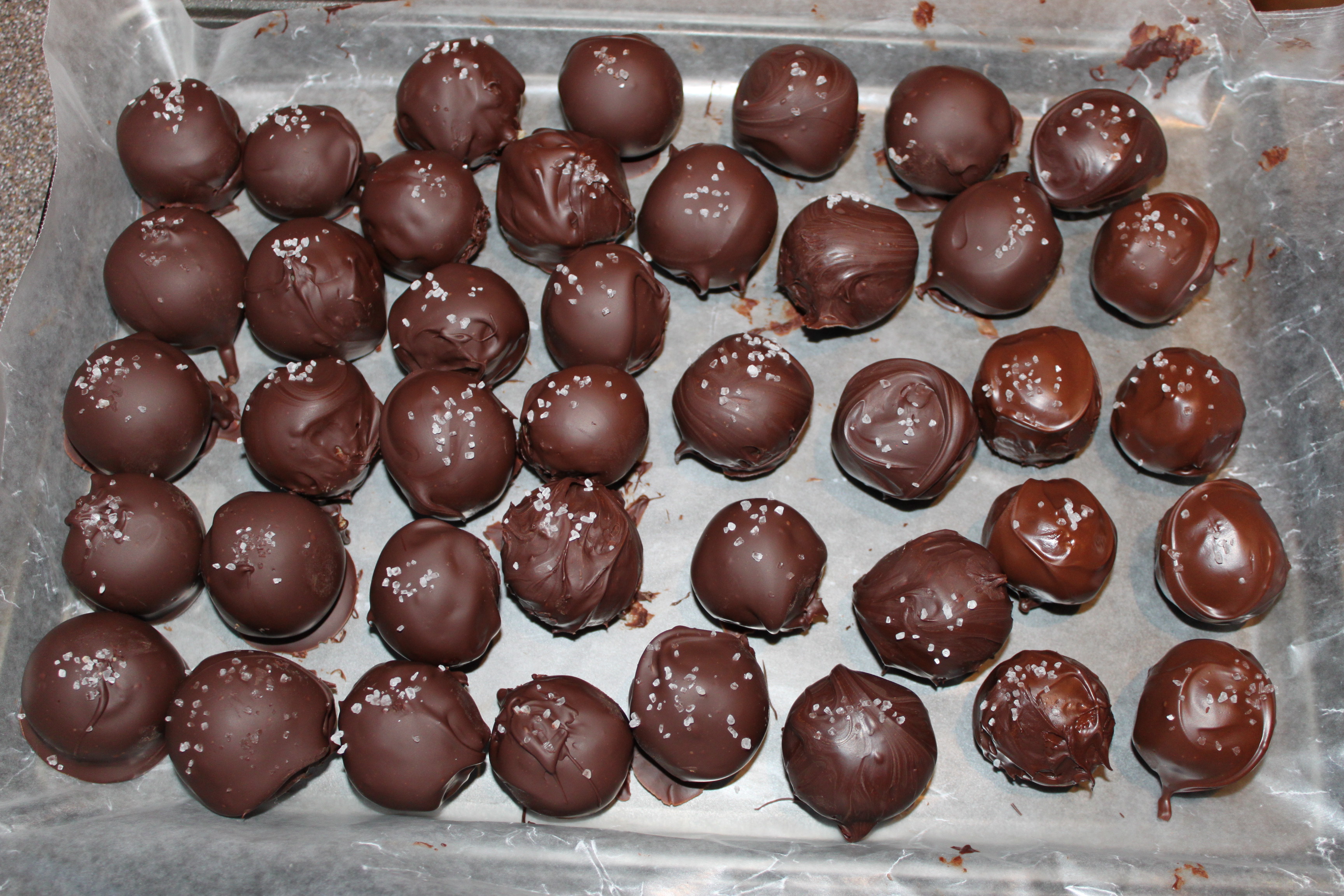 cookie dough truffles