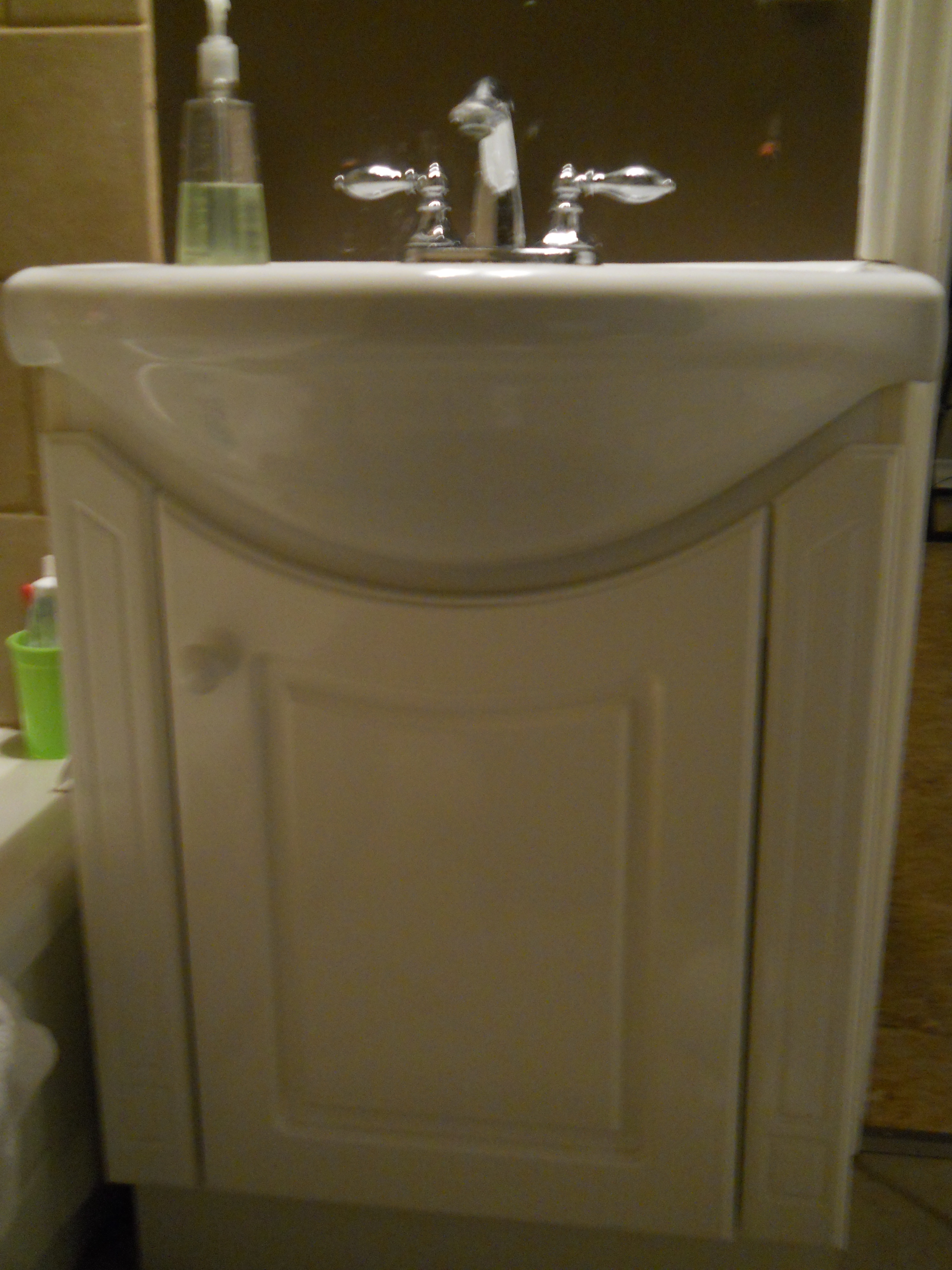 bathroom before