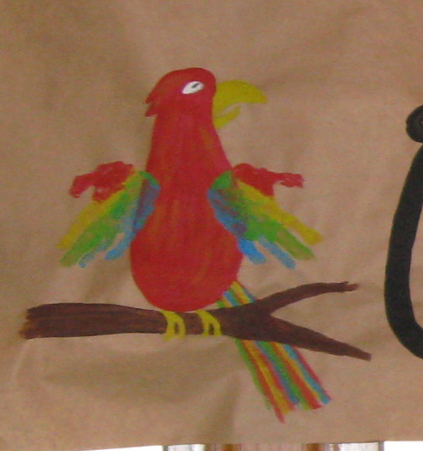 handprint parrot