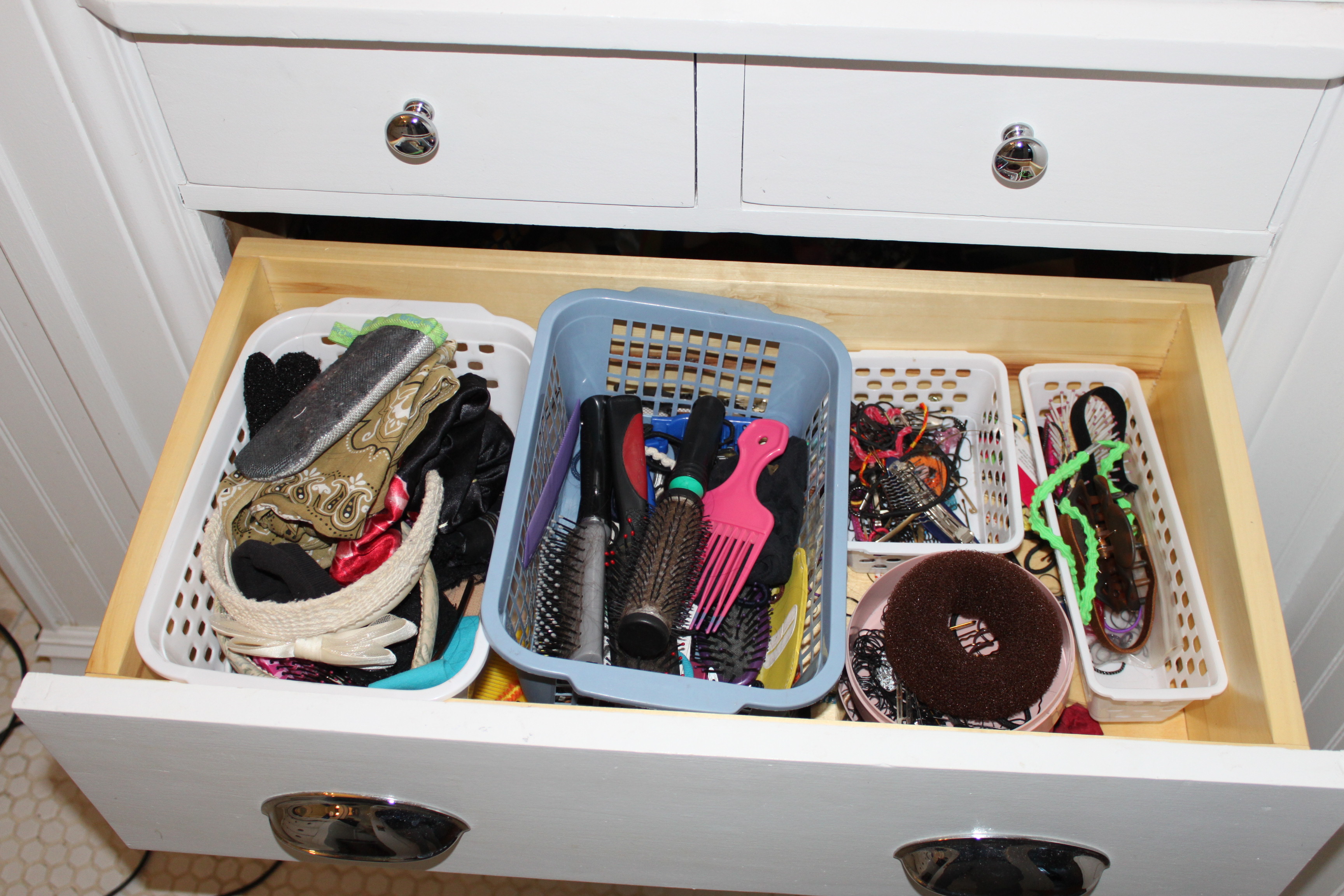 hair accessories drawer