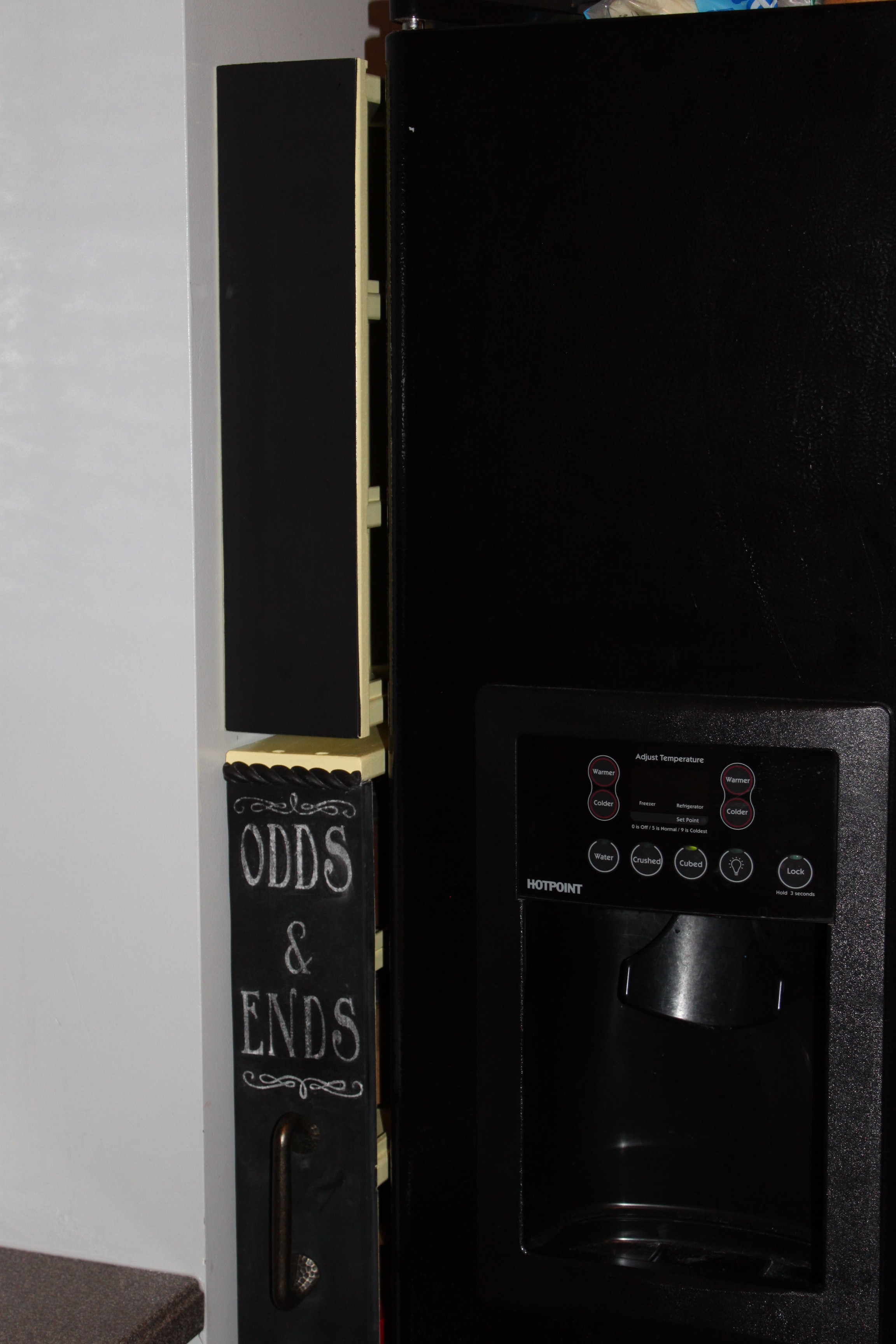 Pull-out spice rack and shelf