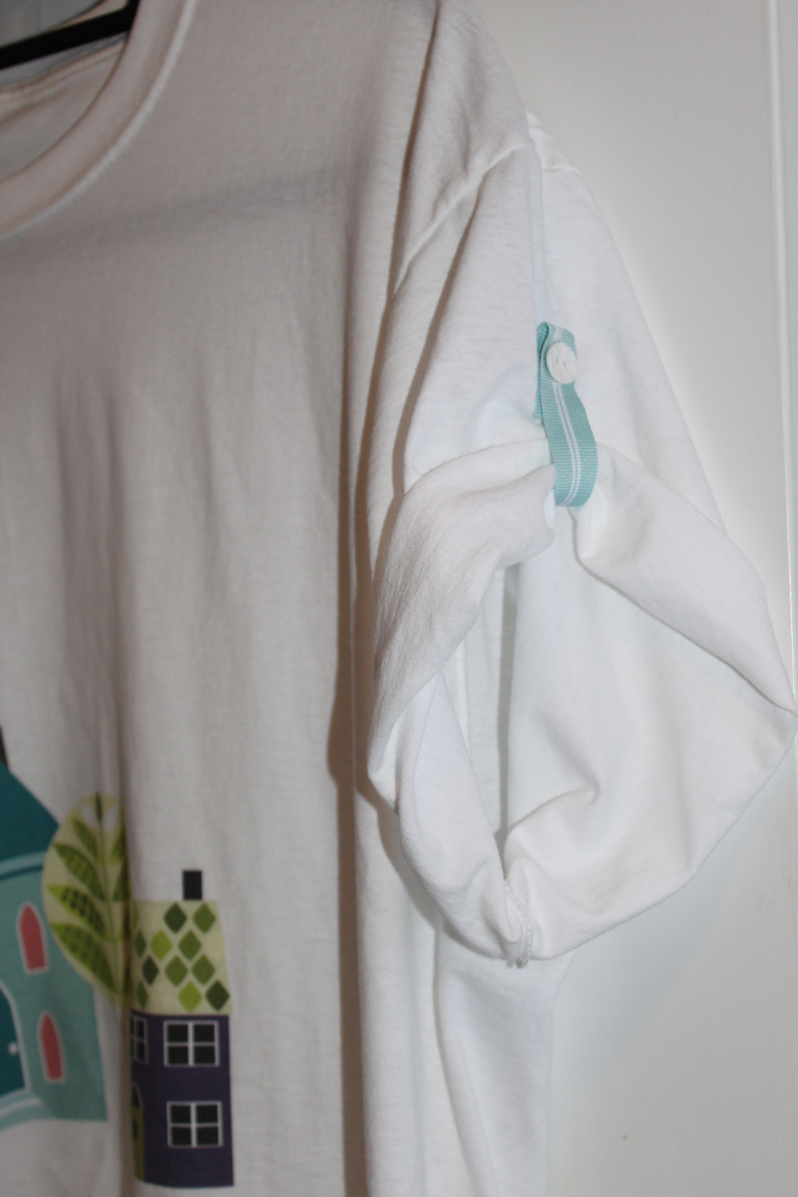 over-sized t-shirt upcylce