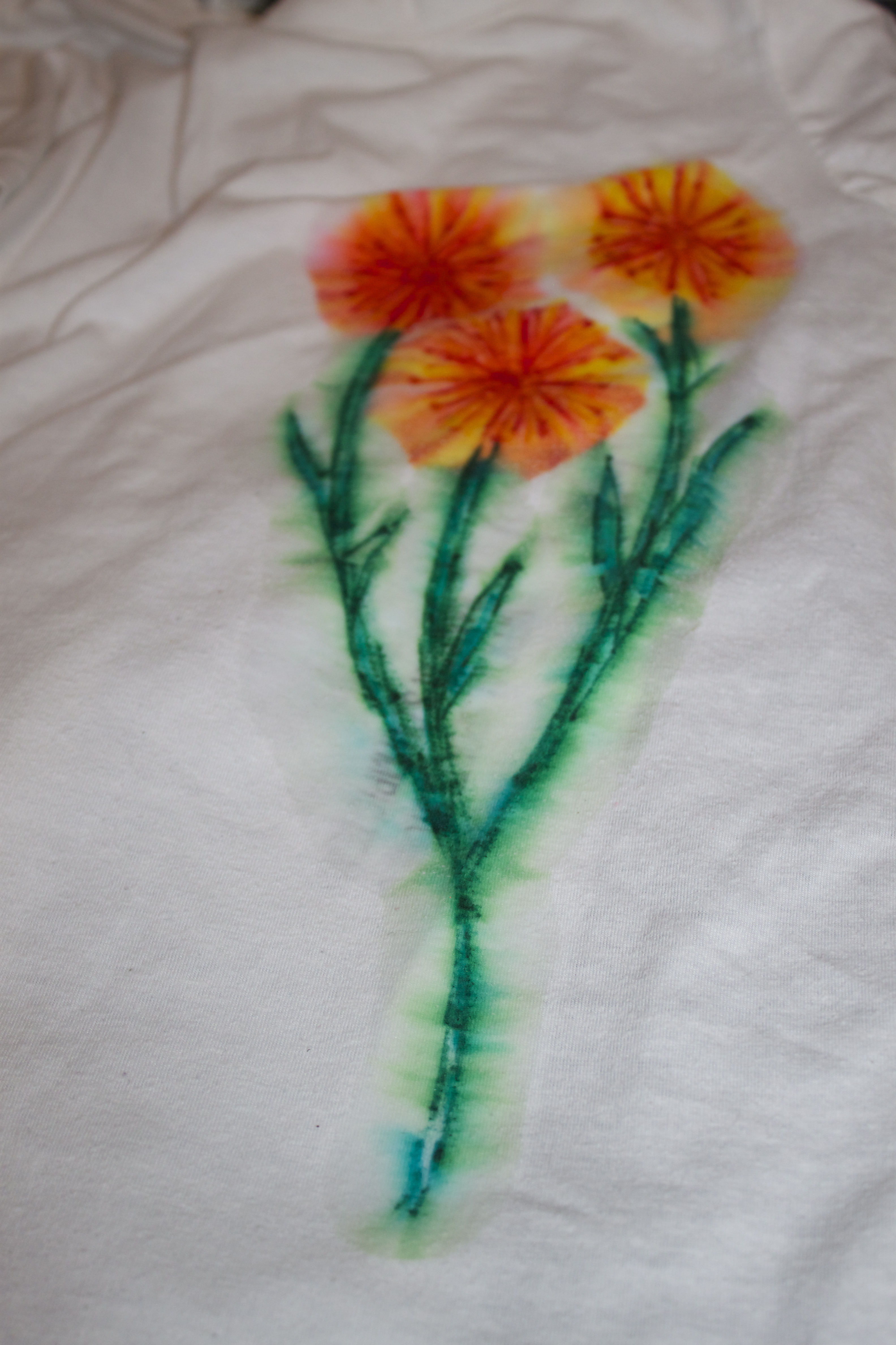 Sharpie t-shirt upcycle