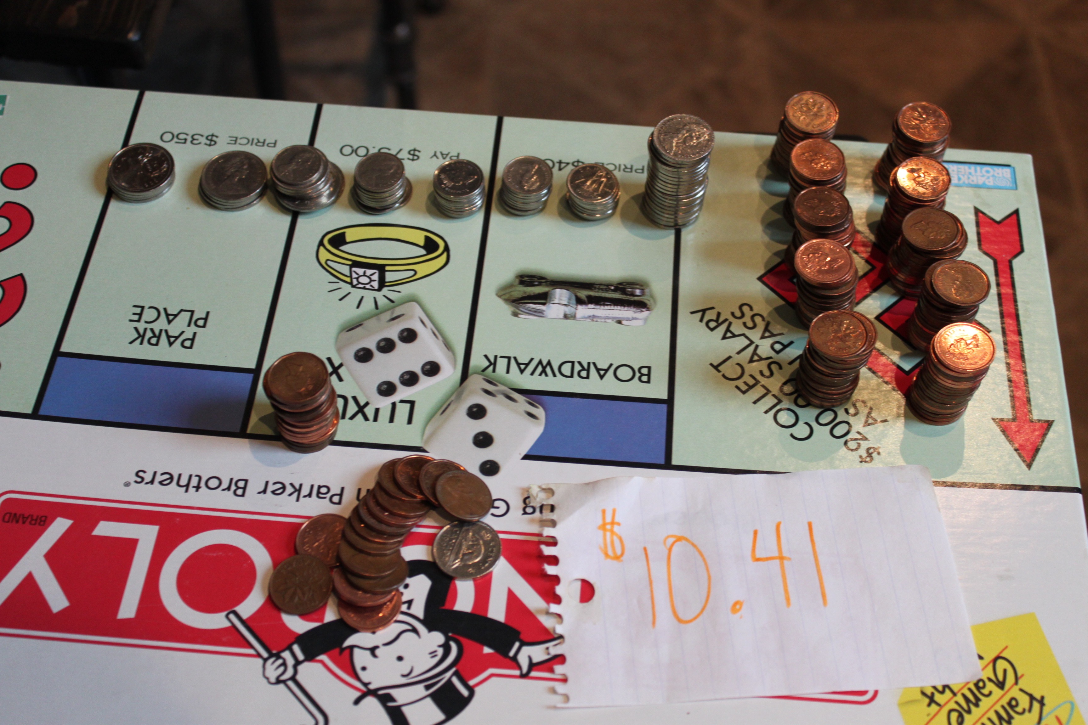 Monopoly with Rummoli Money