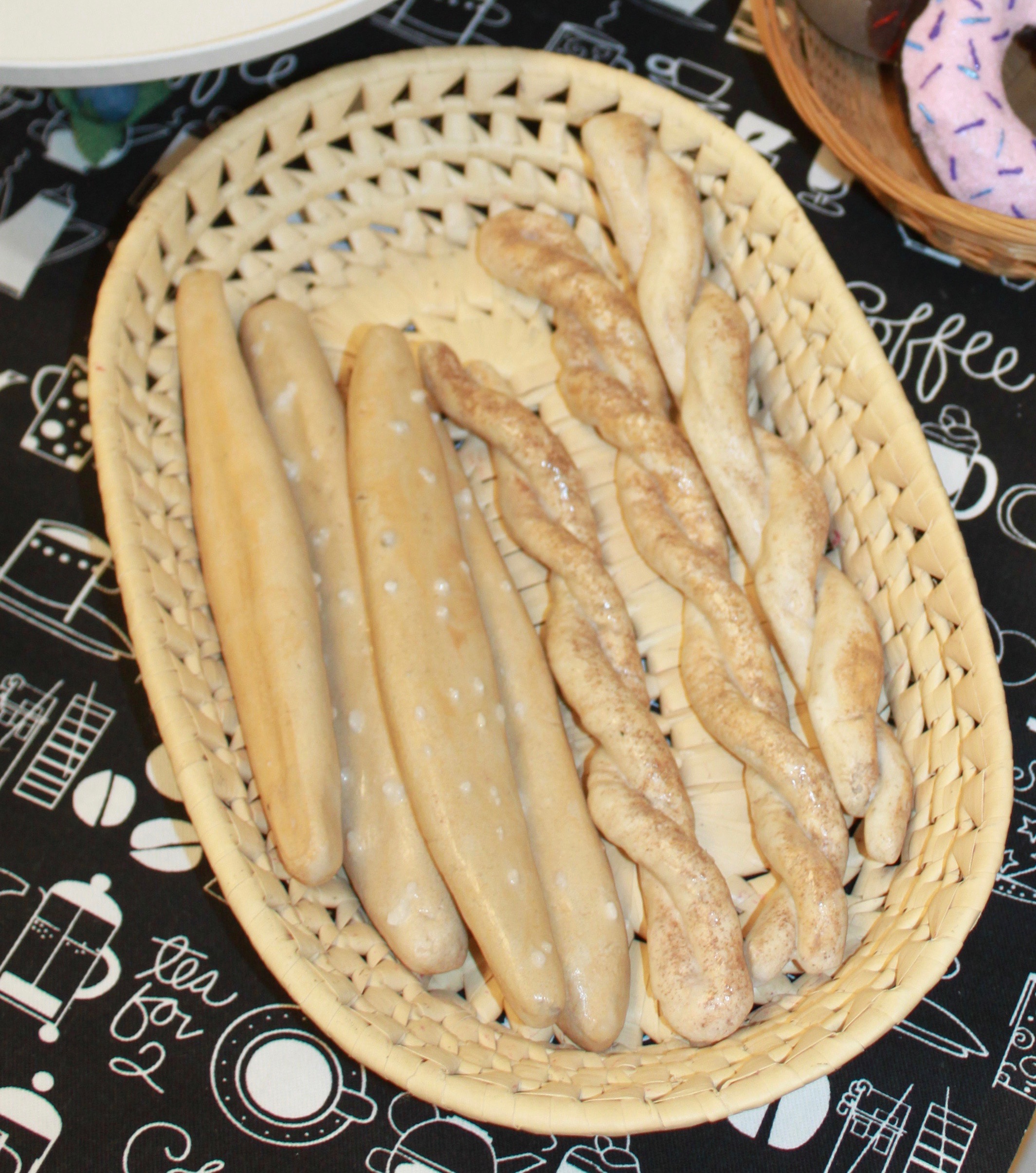 Salt Dough Bread Sticks