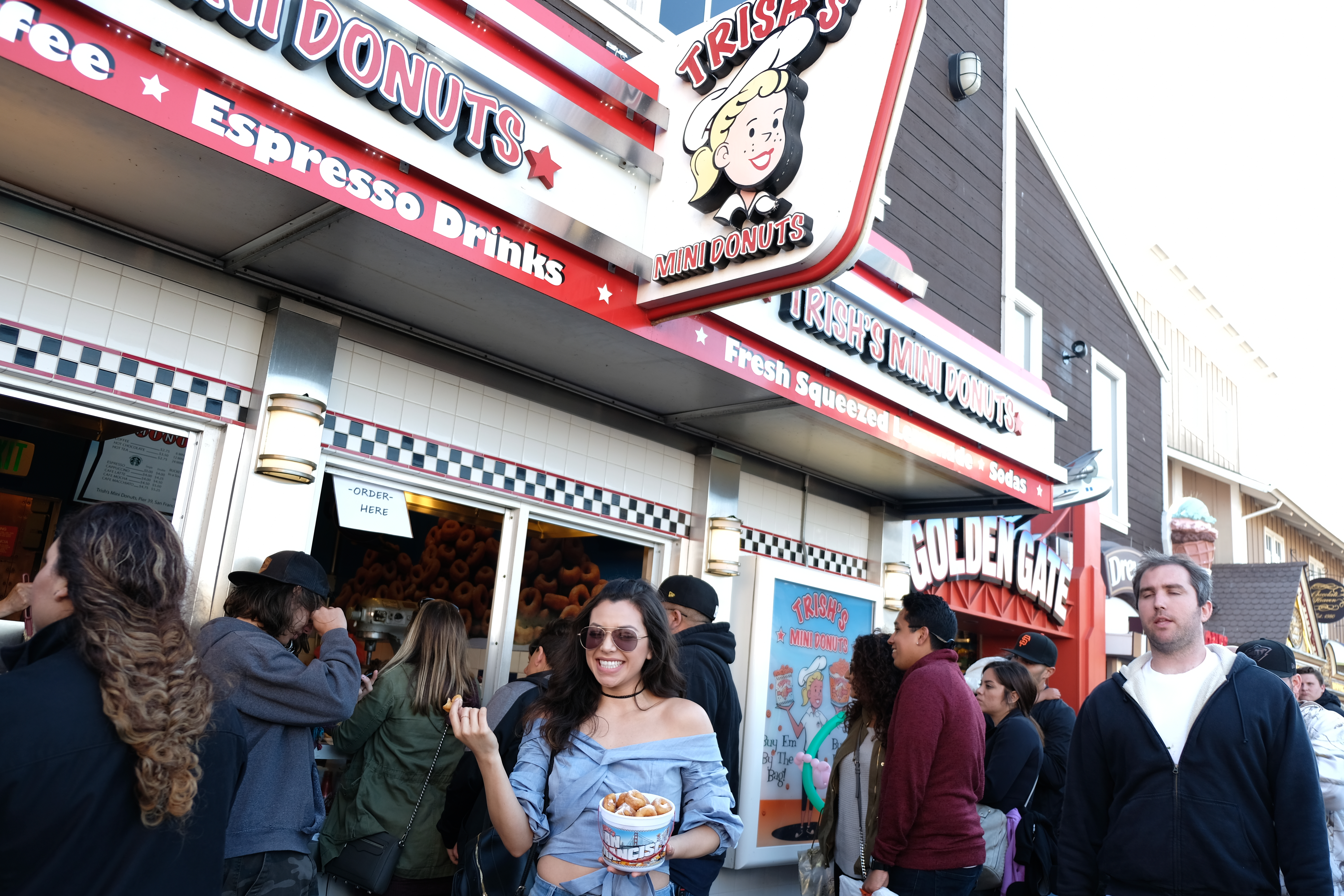 Trish's donuts Pier 39 San Francisco