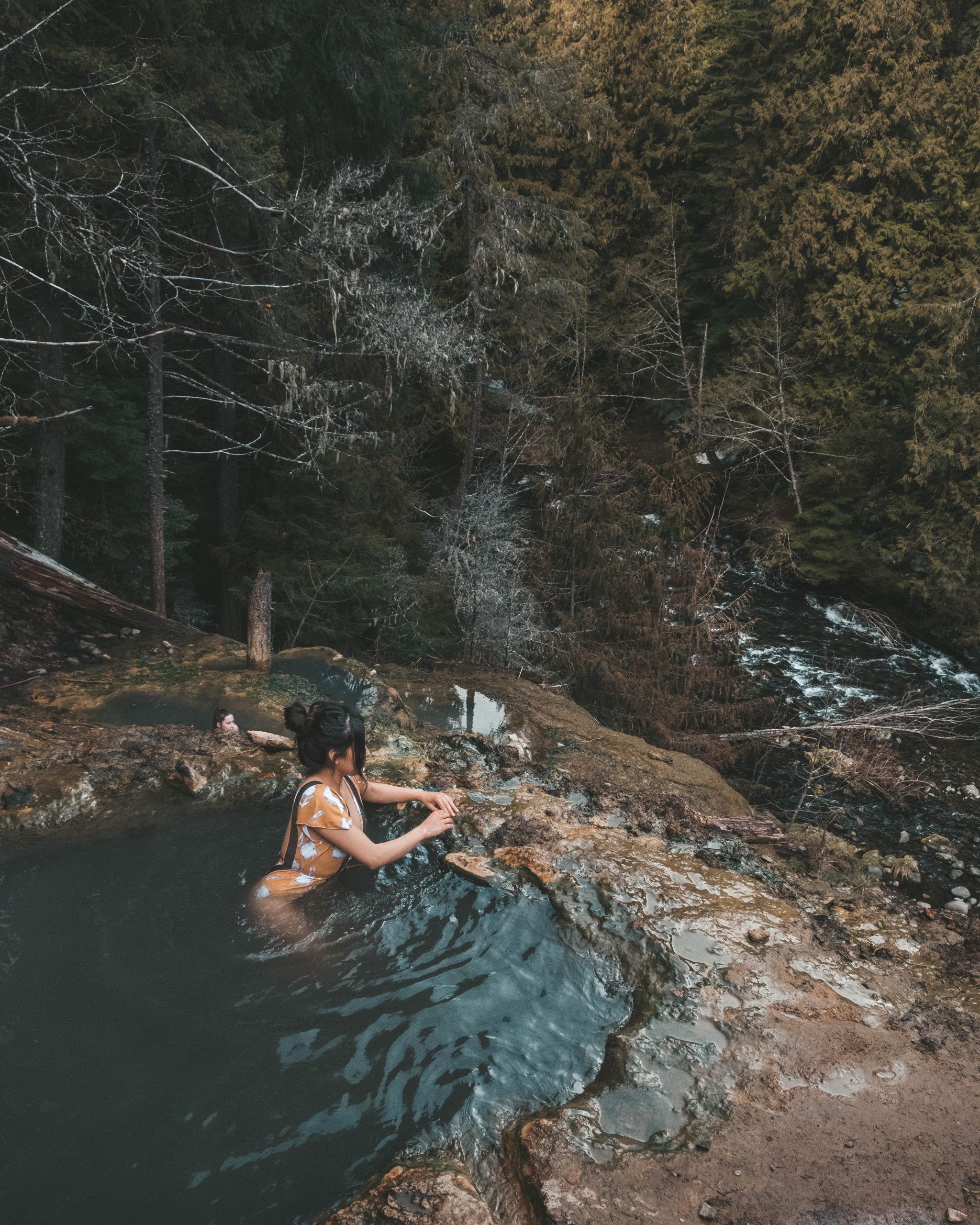 hot spring at Umpqua National Forest