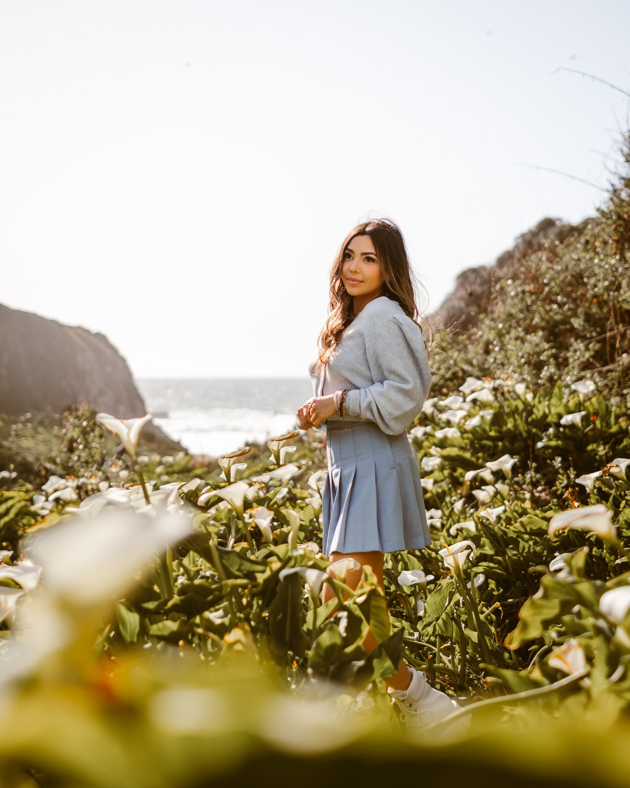 Baby Blues in Big Sur – Photo & Outfit Inspiration