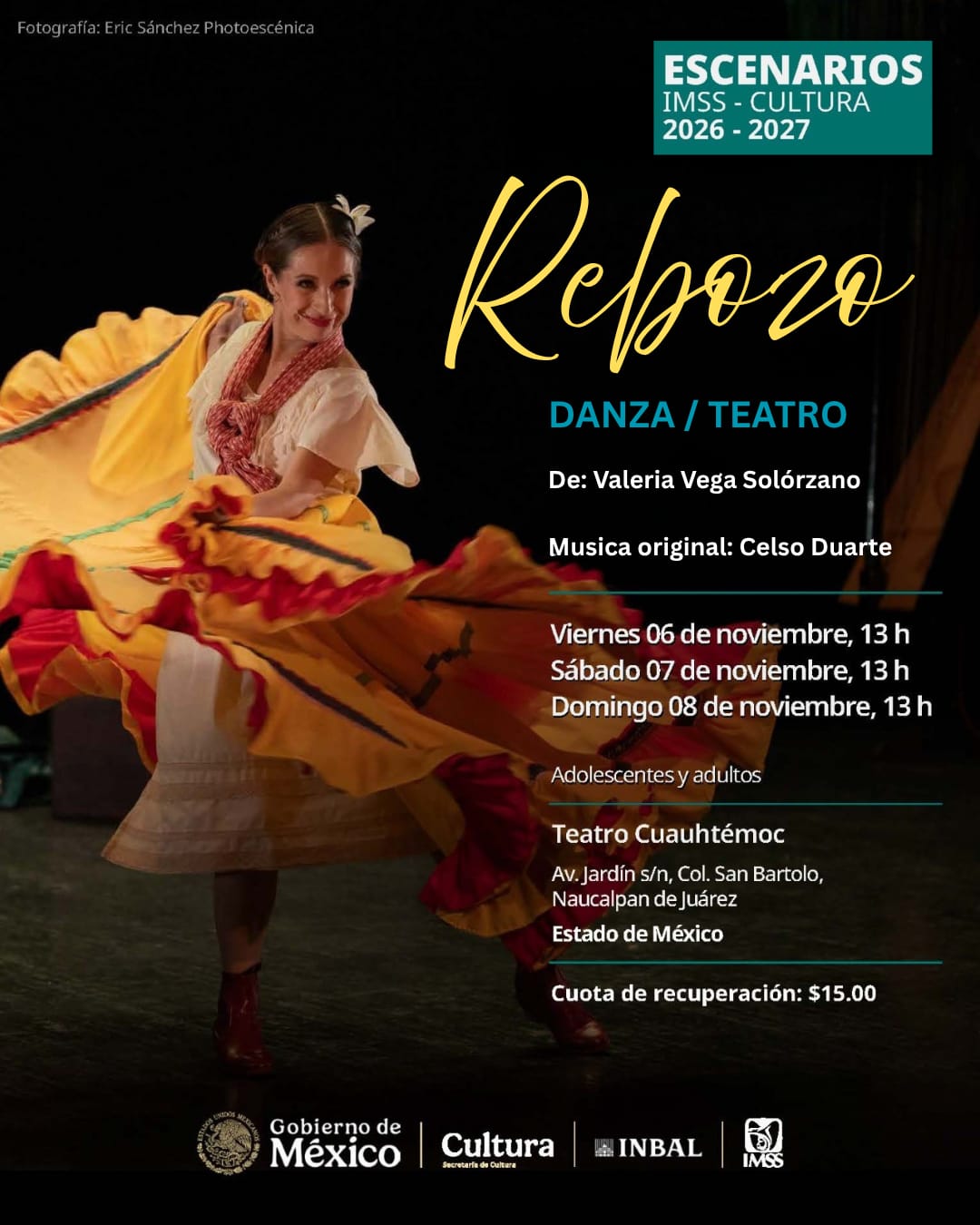 Rebozo, un abrazo hecho danza