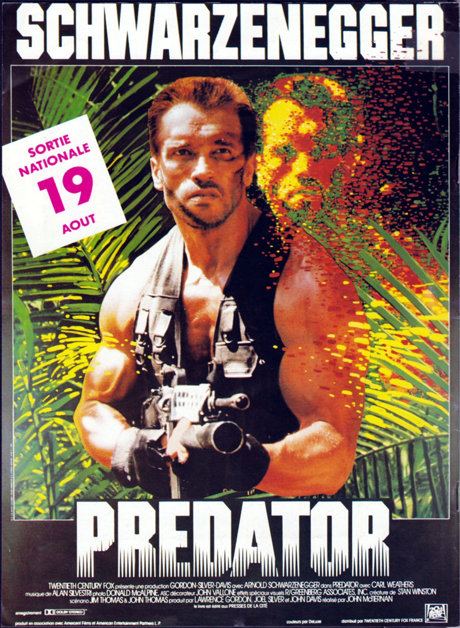 PREDATOR de John McTiernan (1987)