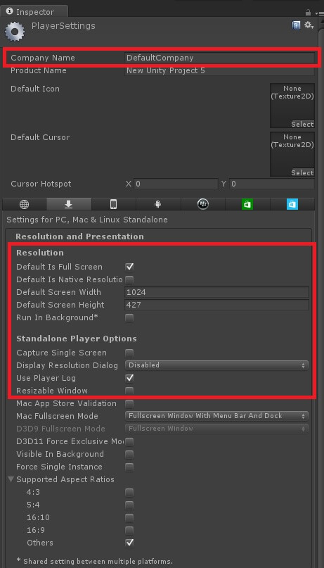How to set a custom unity fullscreen resolution