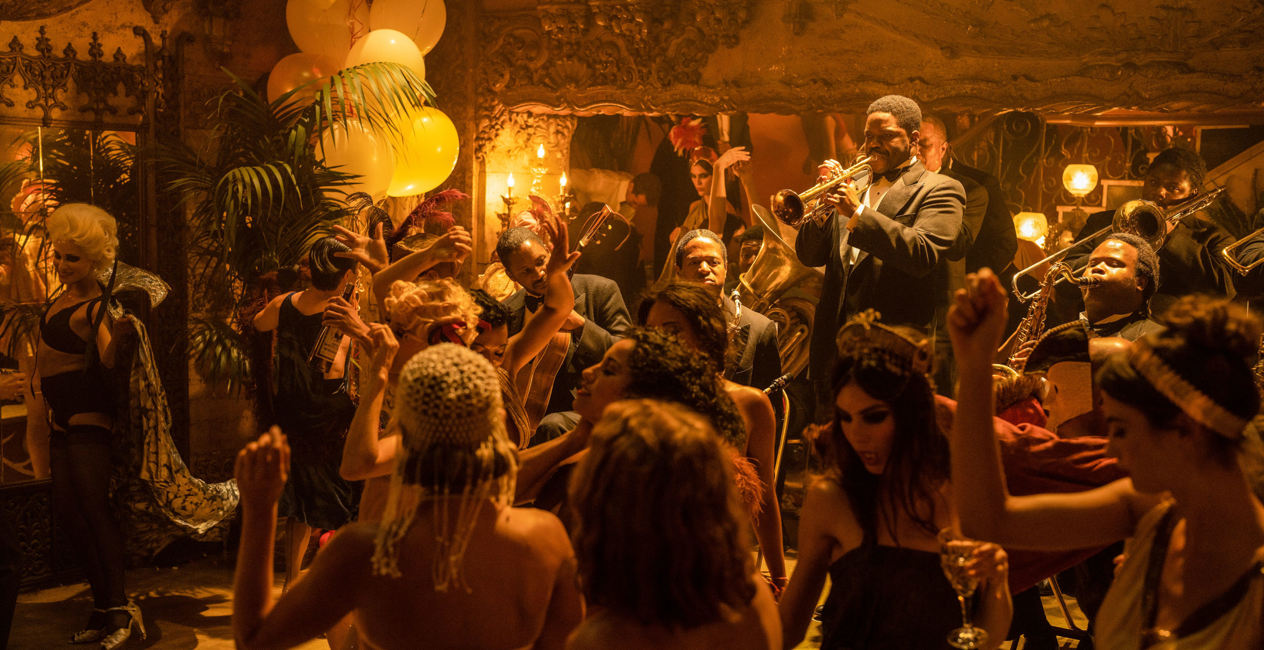 A still from the film BABYLON.