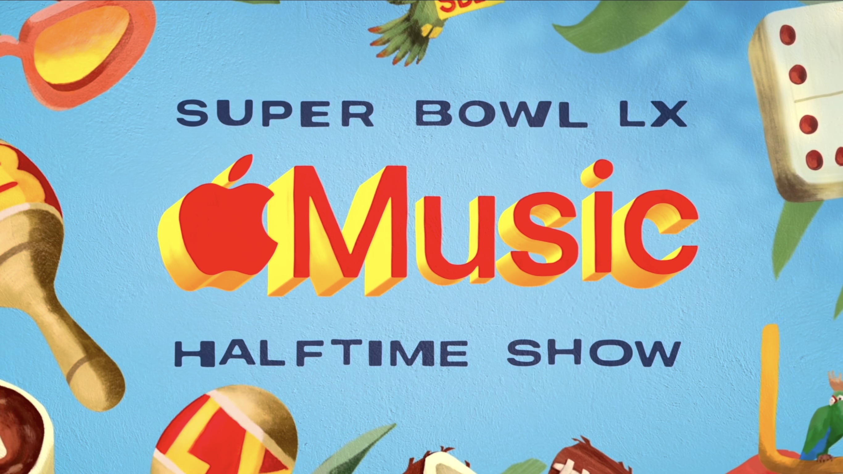 Logo Apple Music Super Bowl LX Halftime Show
