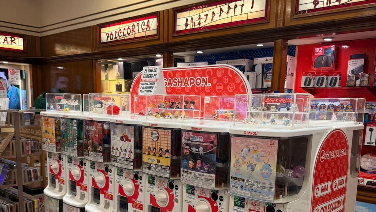 Máquinas Gashapon de Bandai Namco en México por Gashapon Day