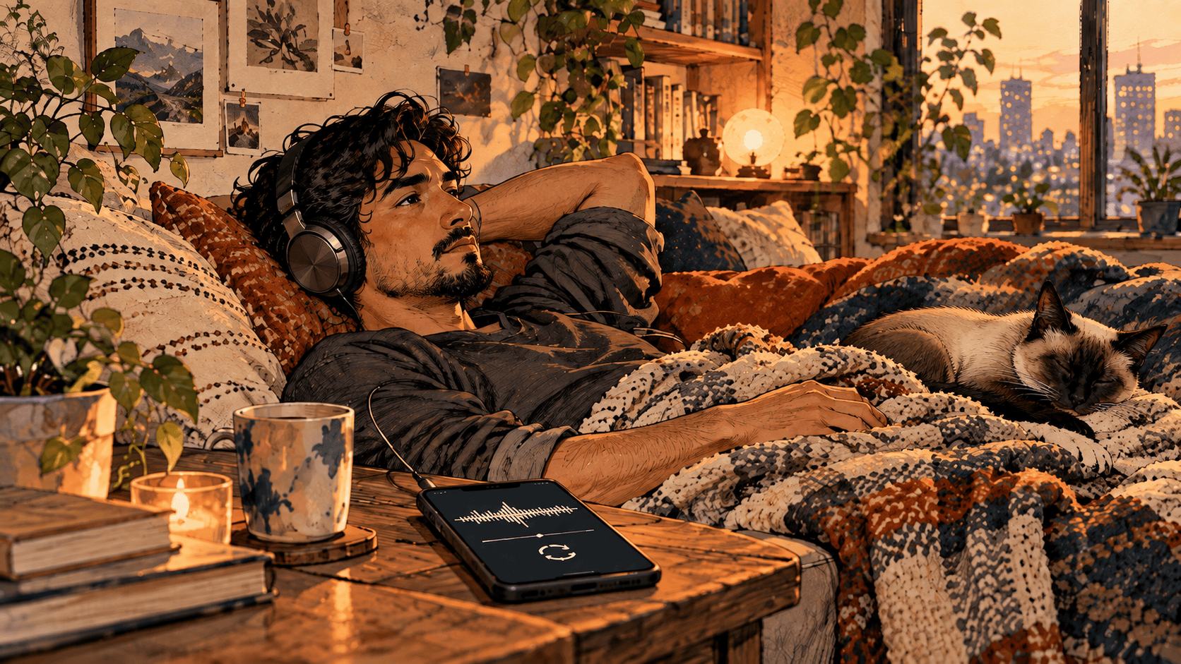 Adulto autista 2e usando música y repetición como forma de autorregulación