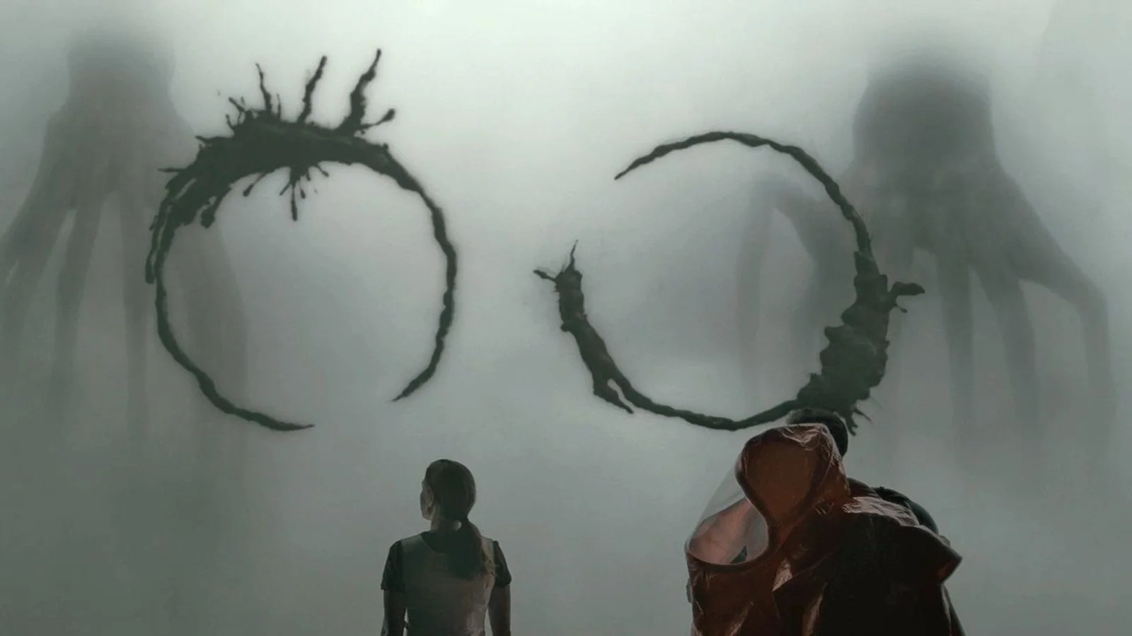 Logogramas circulares de los heptápodos en Arrival