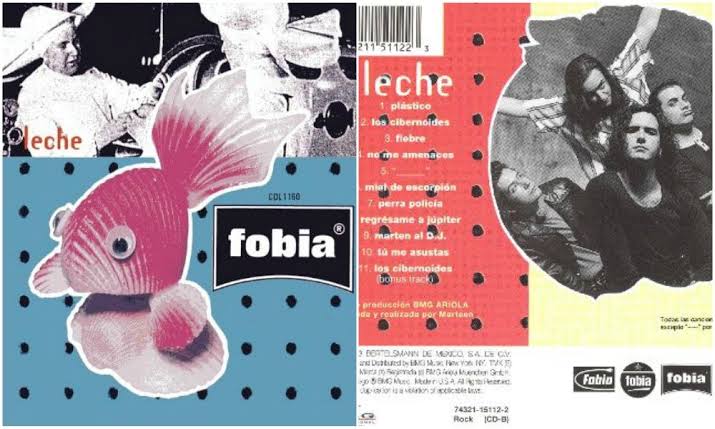 Álbum ''Leche'' de Fobia