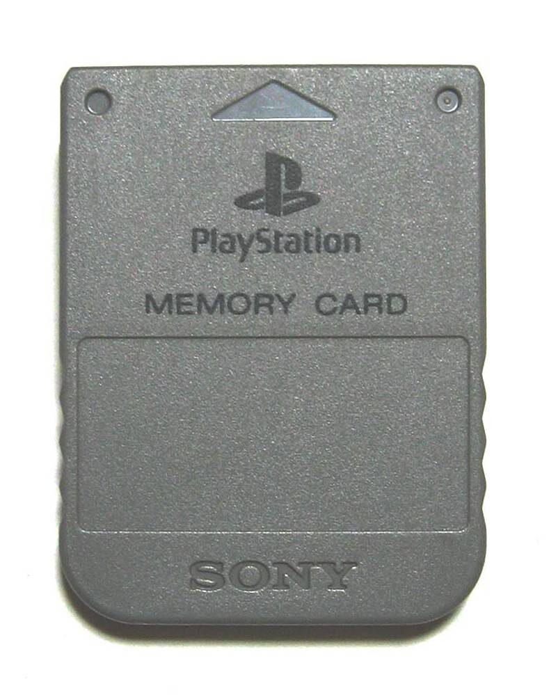 Memory Card original de la primera PlayStation
