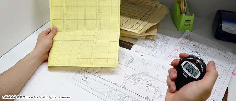 Animación clave: material de presentación de Kyoto Animation