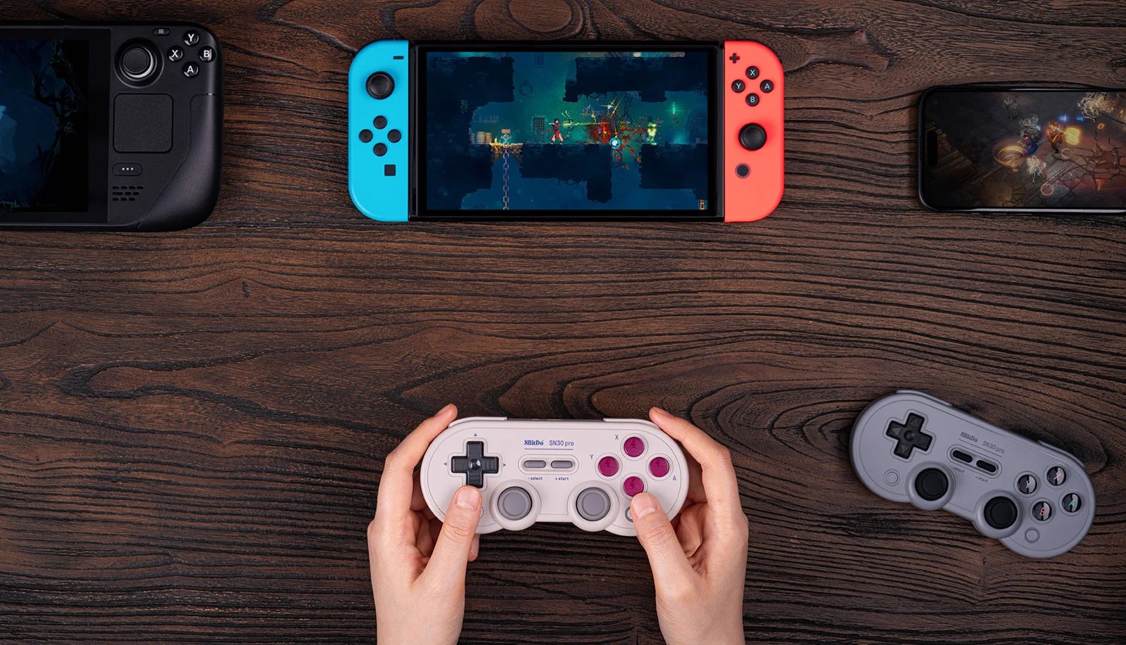 8BitDo SN30 Pro Bluetooth · imagen oficial