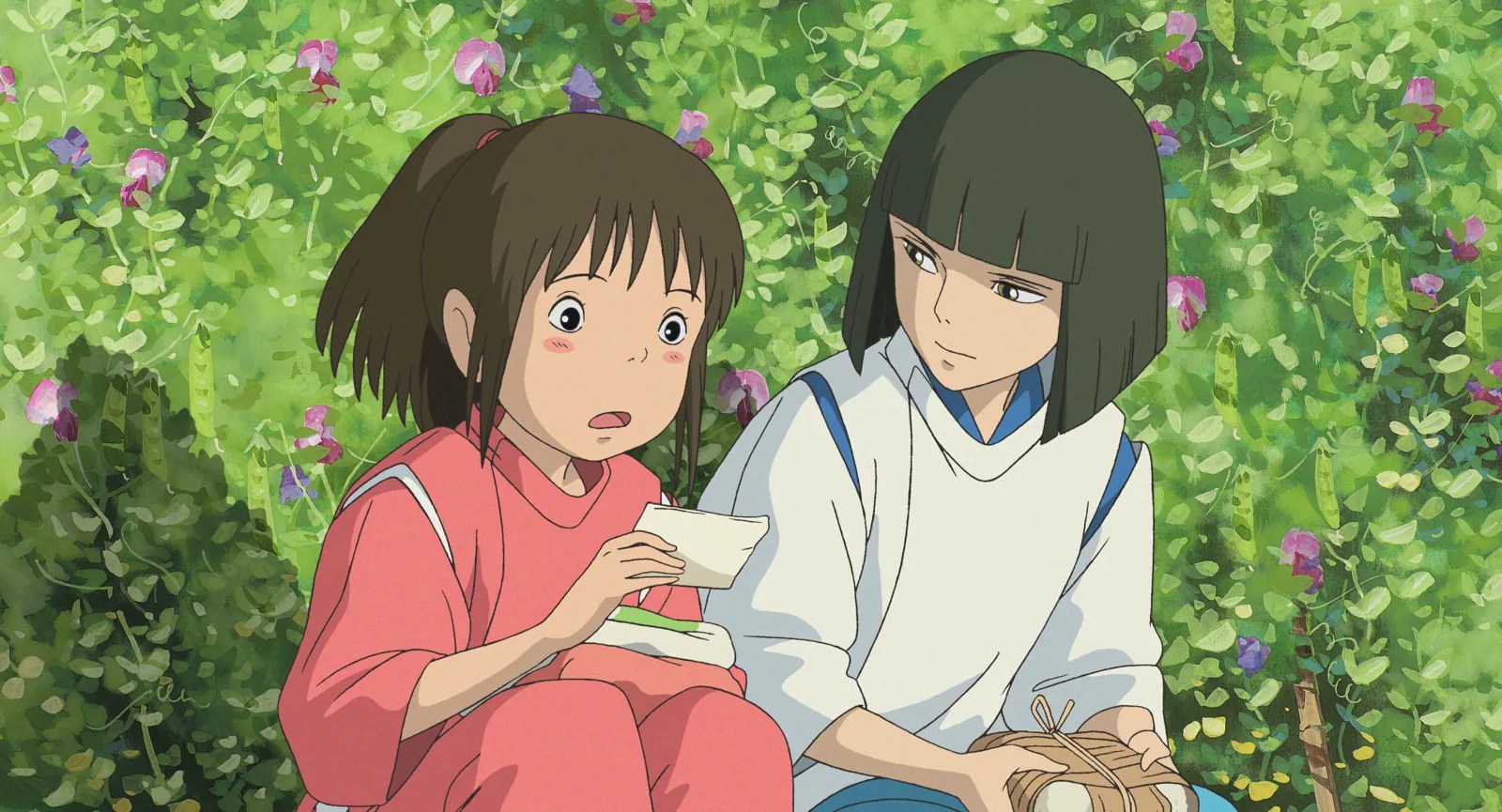 Fotograma de El viaje de Chihiro: color y ambiente