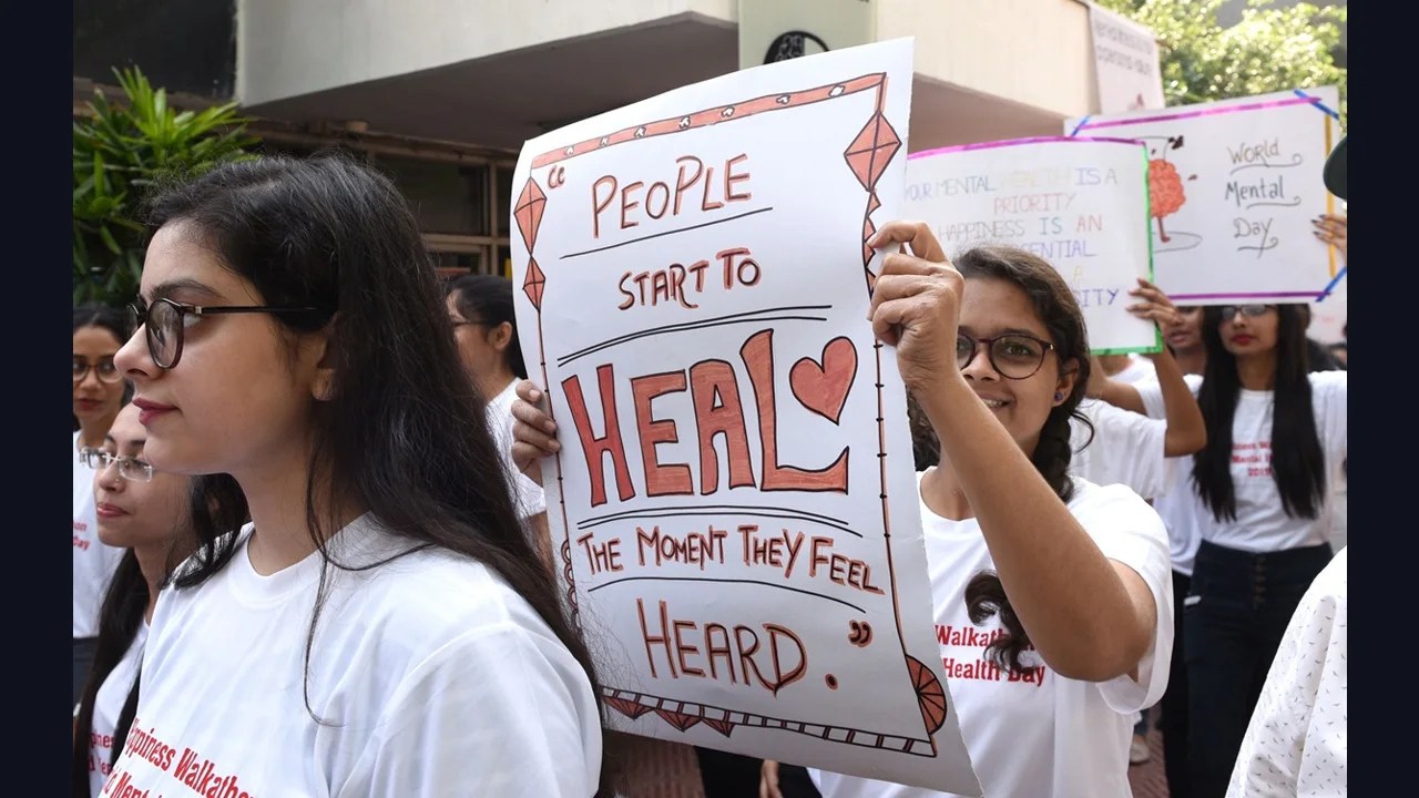 Material de la campaña de la OMS para el Día Mundial de la Salud Mental 2026