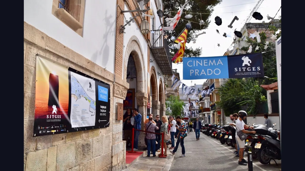 Sala y arquitectura del festival de Sitges