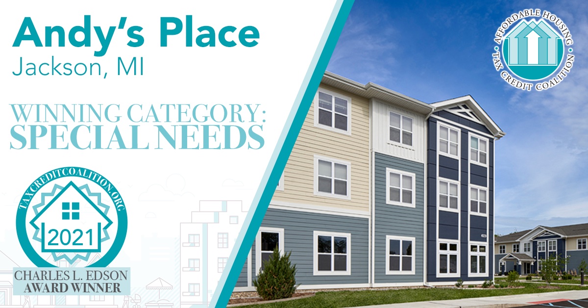 Announcement of Andy's Place Edson Award