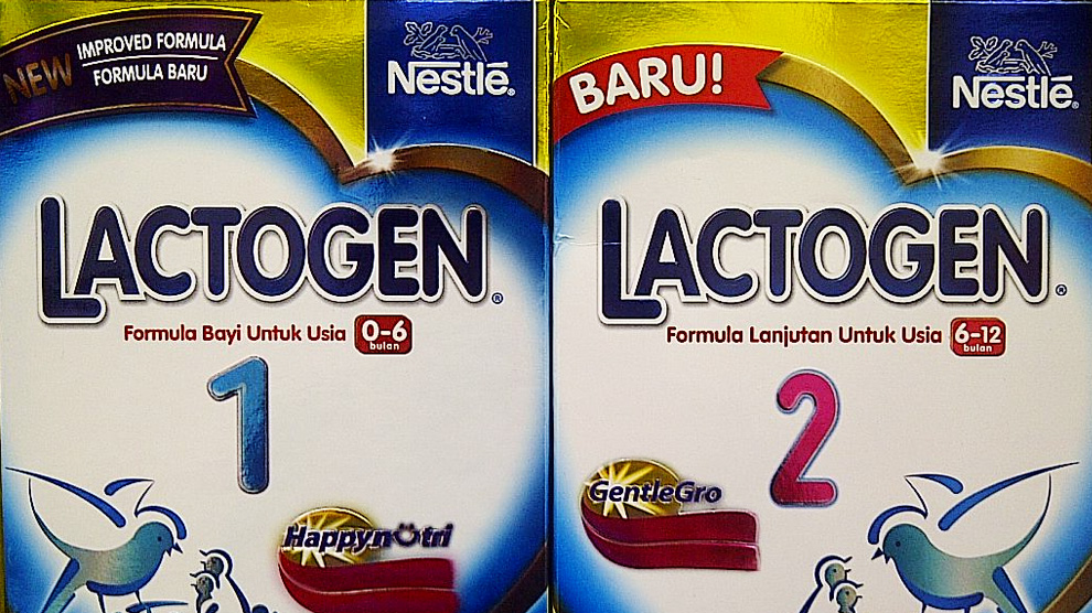 Susu Lactogen.