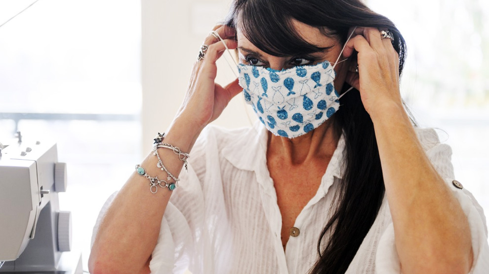 Masker Kain.