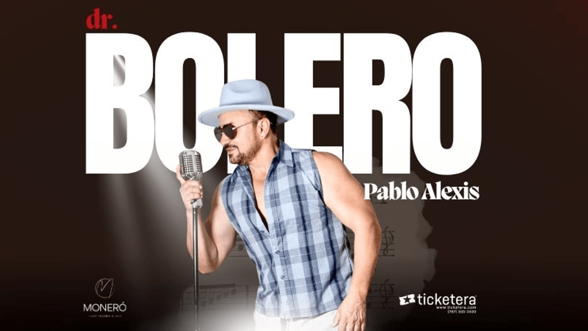 Pablo Alexis Santos llega al Moneró con su concierto «Dr. Bolero»