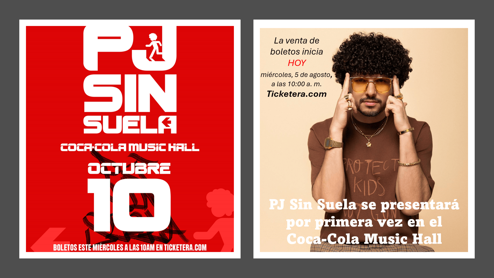 PJ Sin Suela se presentará por primera vez en el Coca-Cola Music Hall