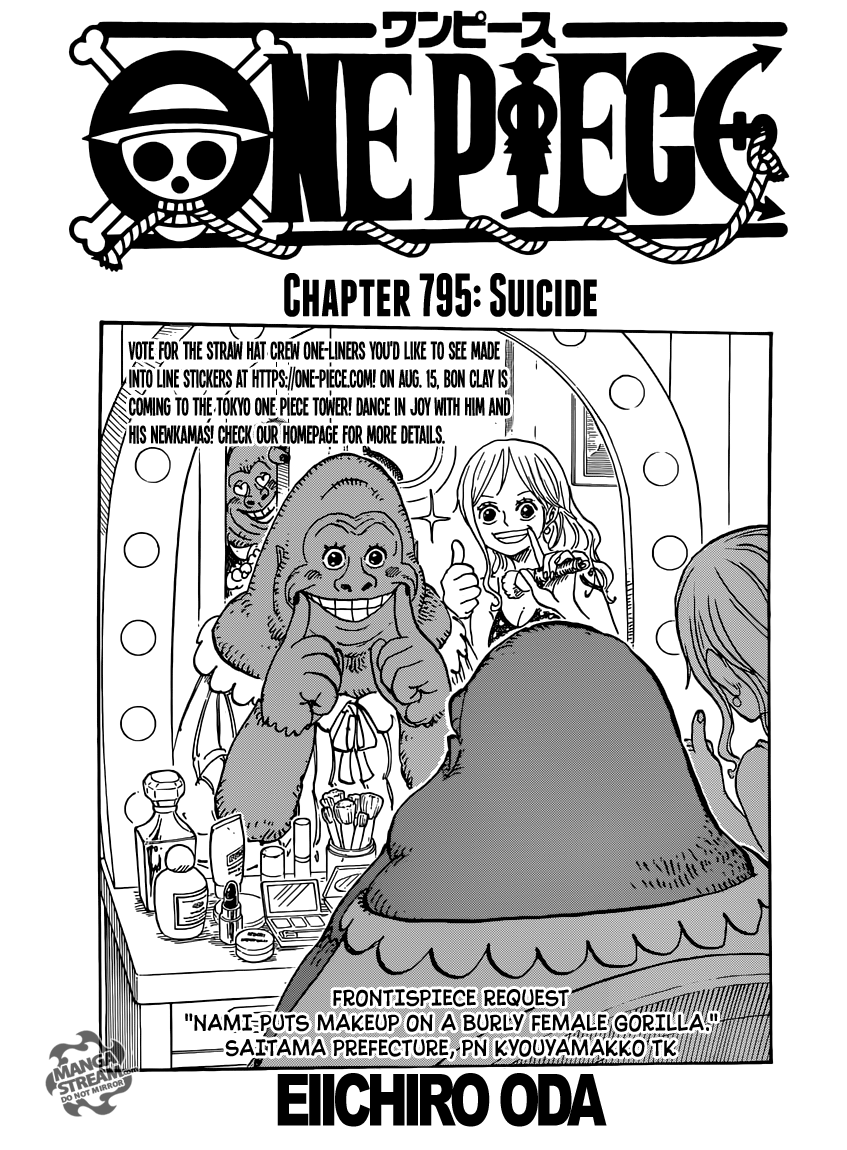 One Piece Cap 795 Lifeanimes Com