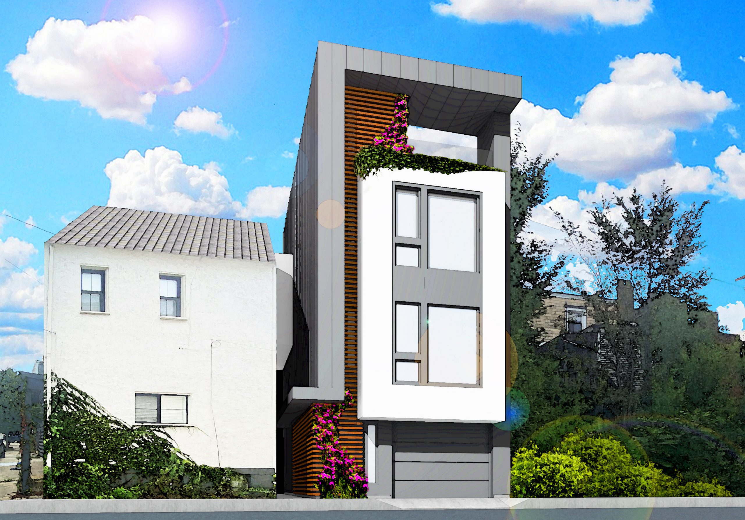 The Vine House in Bloomfield by Cipriani Studios