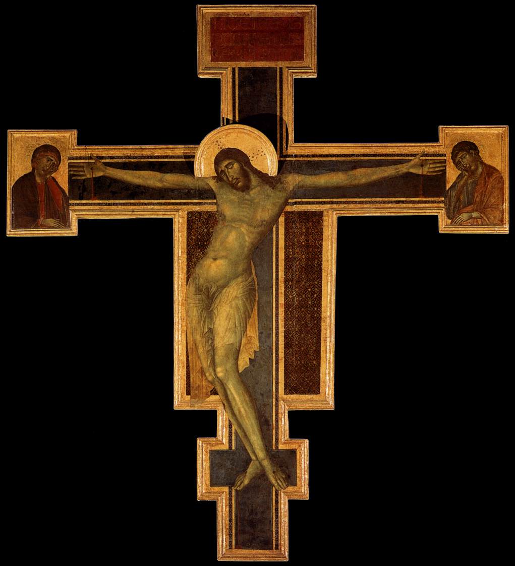 Cimabue. Cristo crucificado. ca. 1280. Iglesia de Sta. Croce. Florencia.