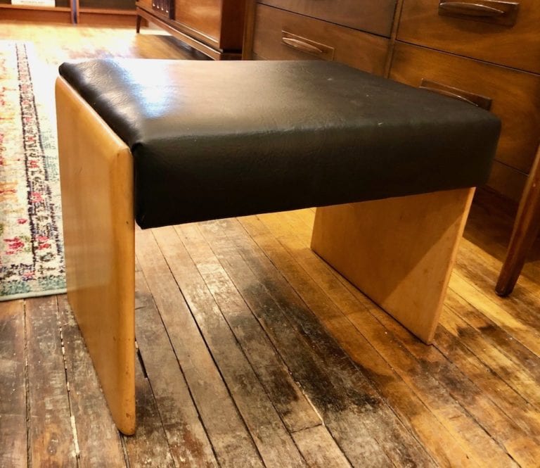 This beautiful large dowel bench . Russel Wright âAmerican Modernâ Vanity for Conant Ball | Circa