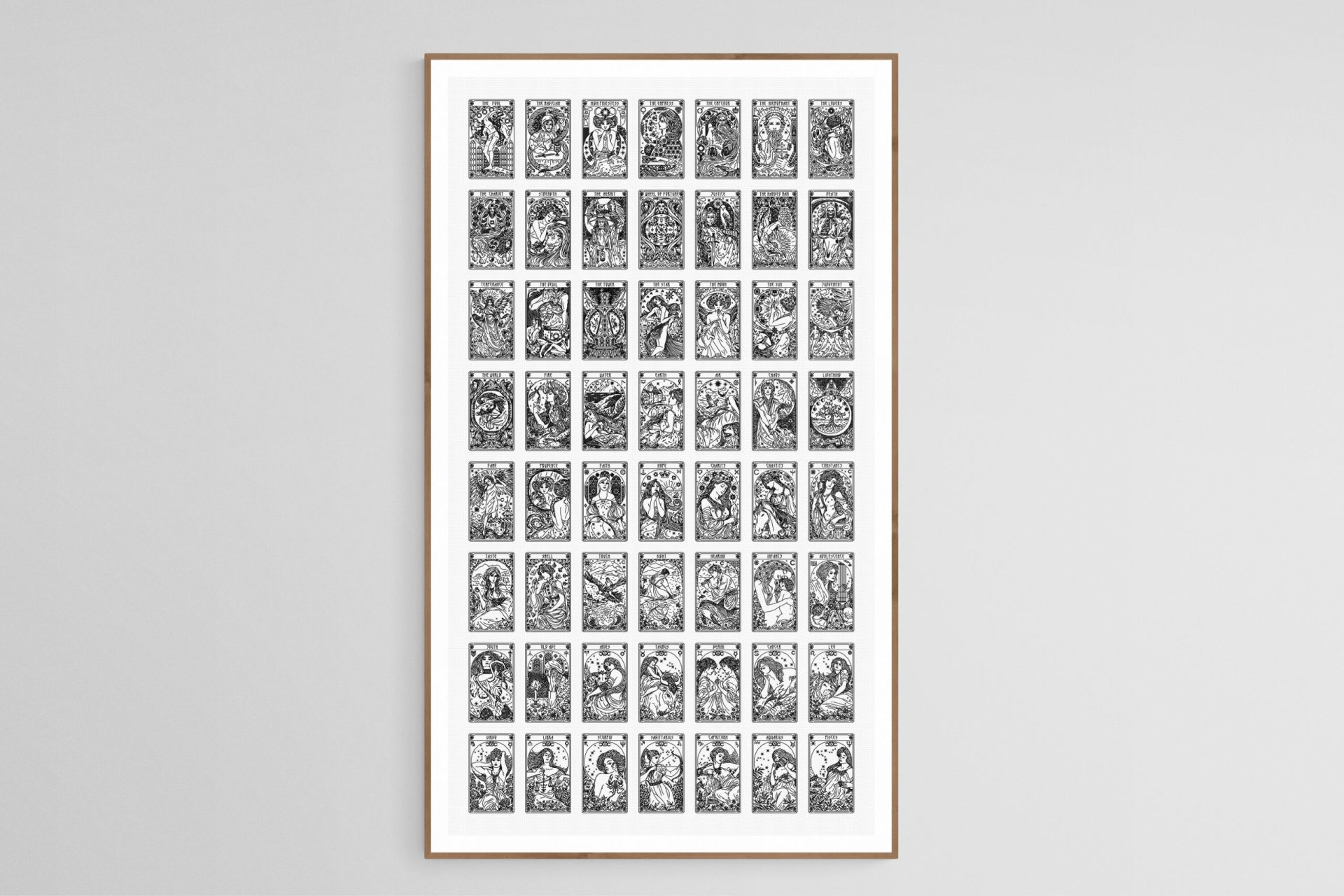 The Ultimate Tarot Major Arcana Sampler — Modern Cross Stitch