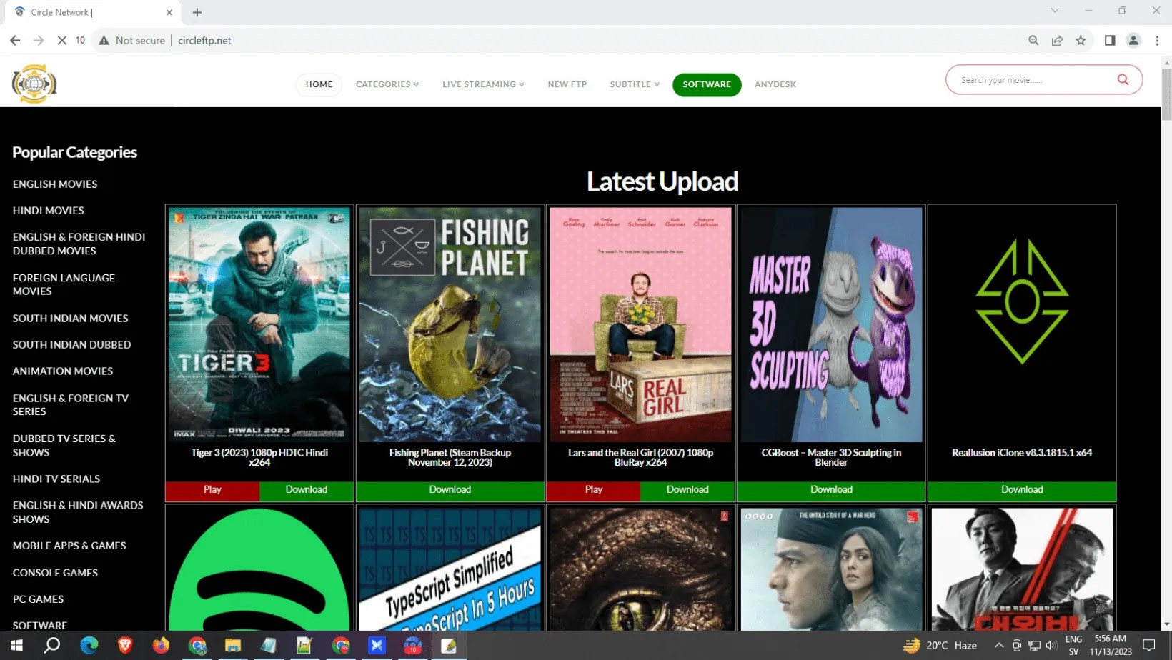 Circle FTP Movie - Watch Movies From Circle Network Movie Server