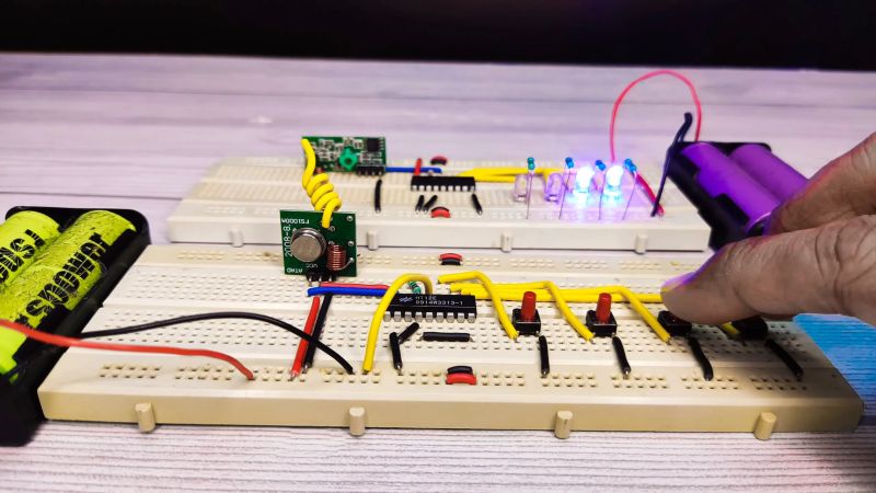 Fm Remote Encoder Decoder Electronic Circuits And Diagrams Electronic - Artistic Abstract Texture - Desktop
