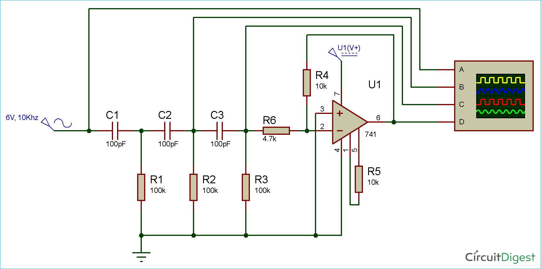 3 Phase Signal Generator Circuit Using Opamp Homemade Circuit Projects 16Op-amps timers filters and other such active circuits can also be used.