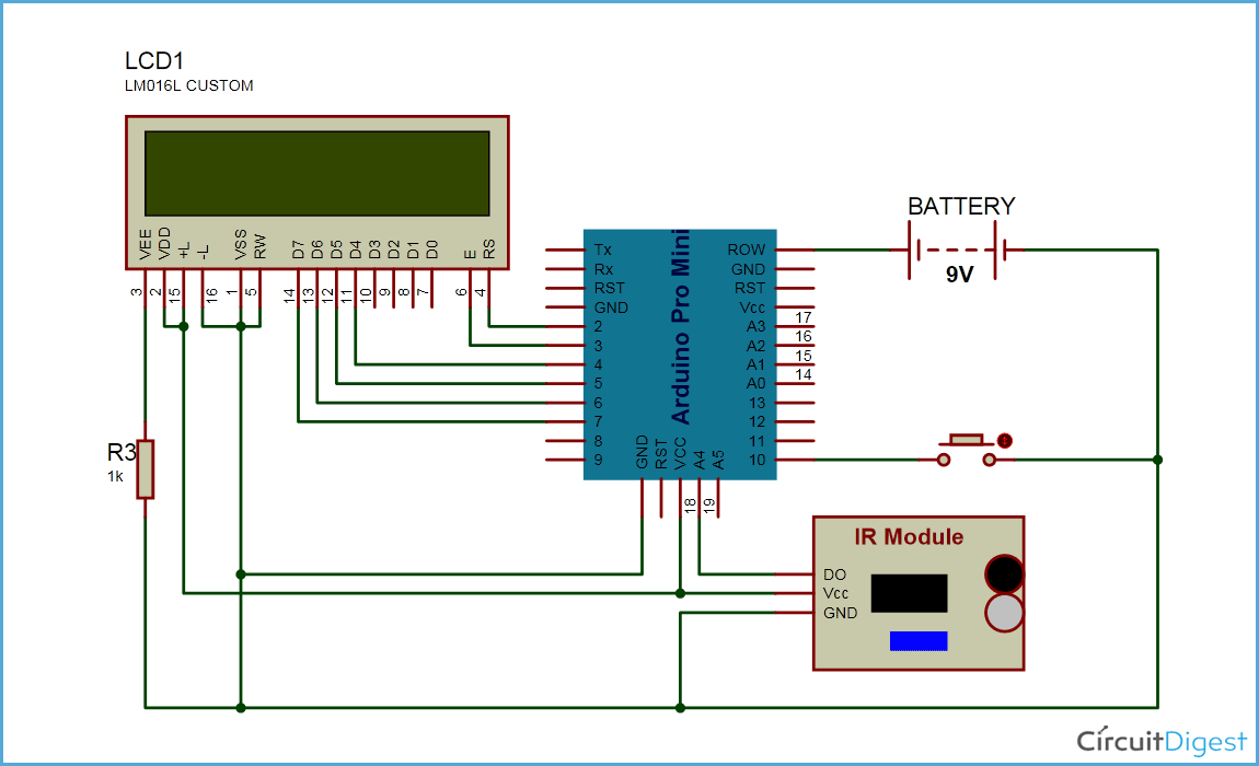 Rpm Meter Circuit Diagram