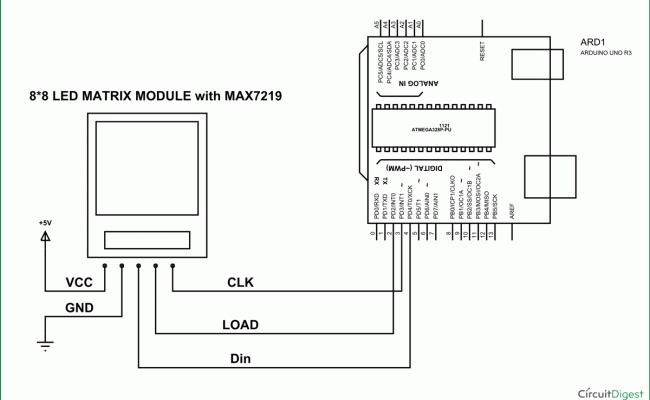 Led Matrix Arduino Uno At Georgia Logan Blog