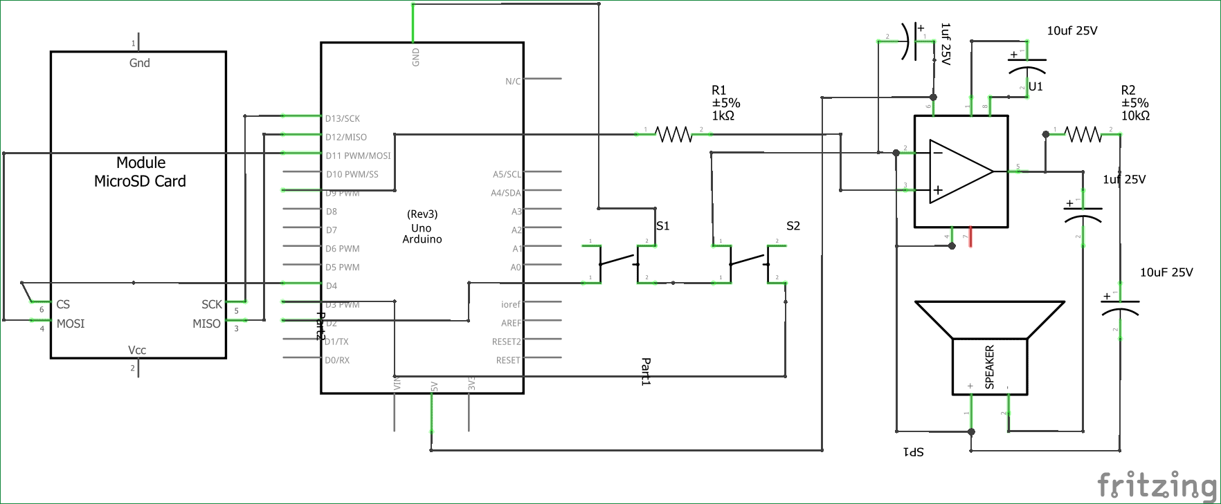 Simple Audio Mute Circuit Circuit Diagram