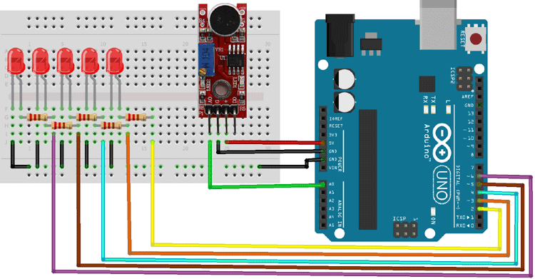 Sound Sensor Circuit Diagram