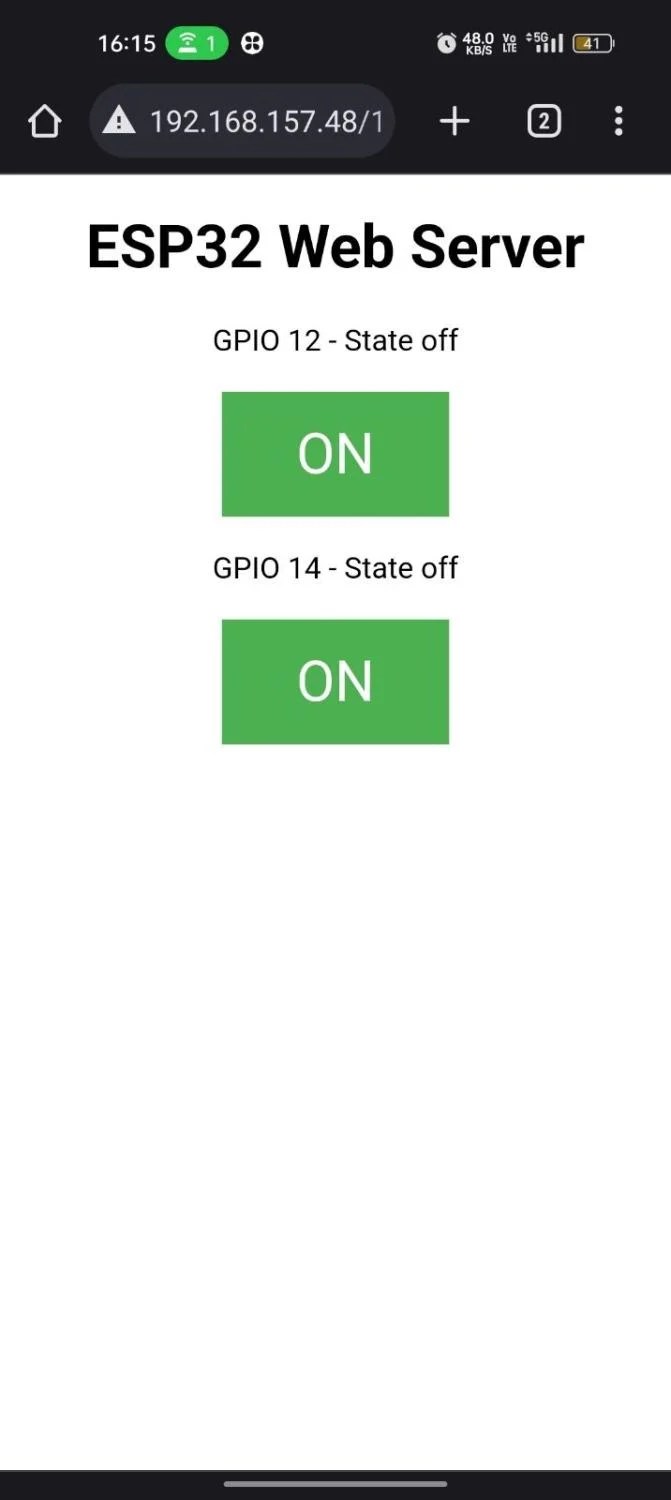 Building a Simple ESP32 LED Webserver: Step-by-Step Tutorial (10) Building a Simple ESP32 LED Webserver: Step-by-Step Tutorial (10)